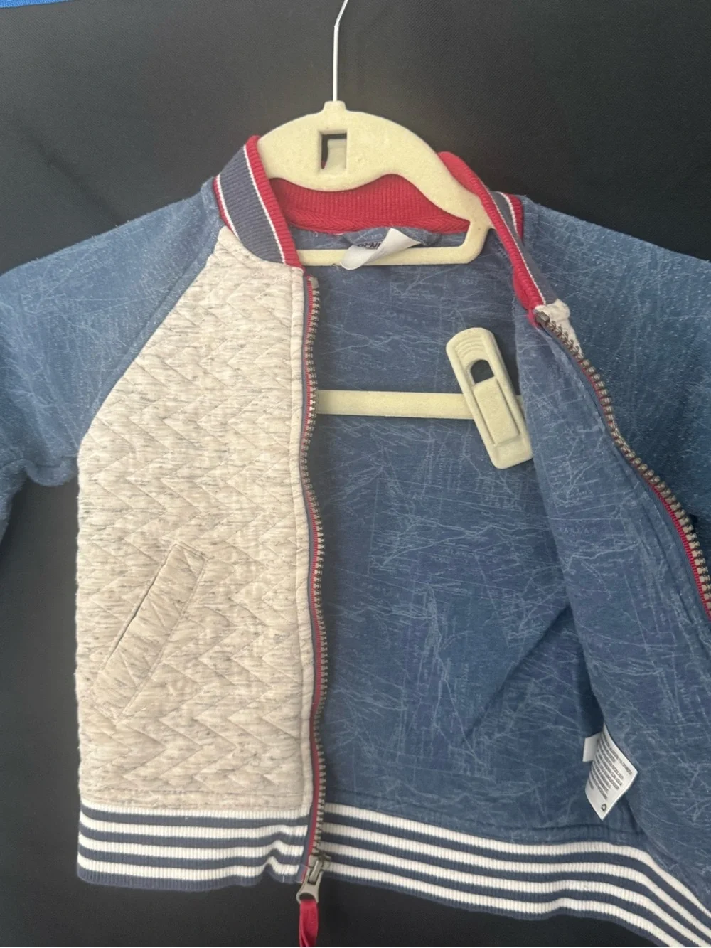 OshKosh B'gosh Toddler Jacket in Gray, Red, Navy
